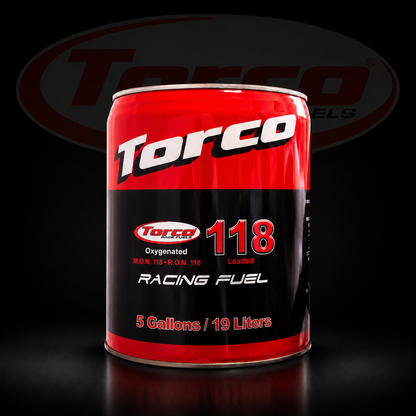 Torco 118 Leaded Oxygenated Race Fuel