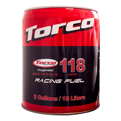 Torco Race Fuel 118 Leaded Oxygenated