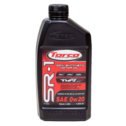 Torco SR-1 Performance Synthetic Oils 0w20