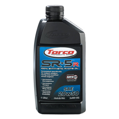 Torco SR-5R Synthetic Racing Oils 20w50