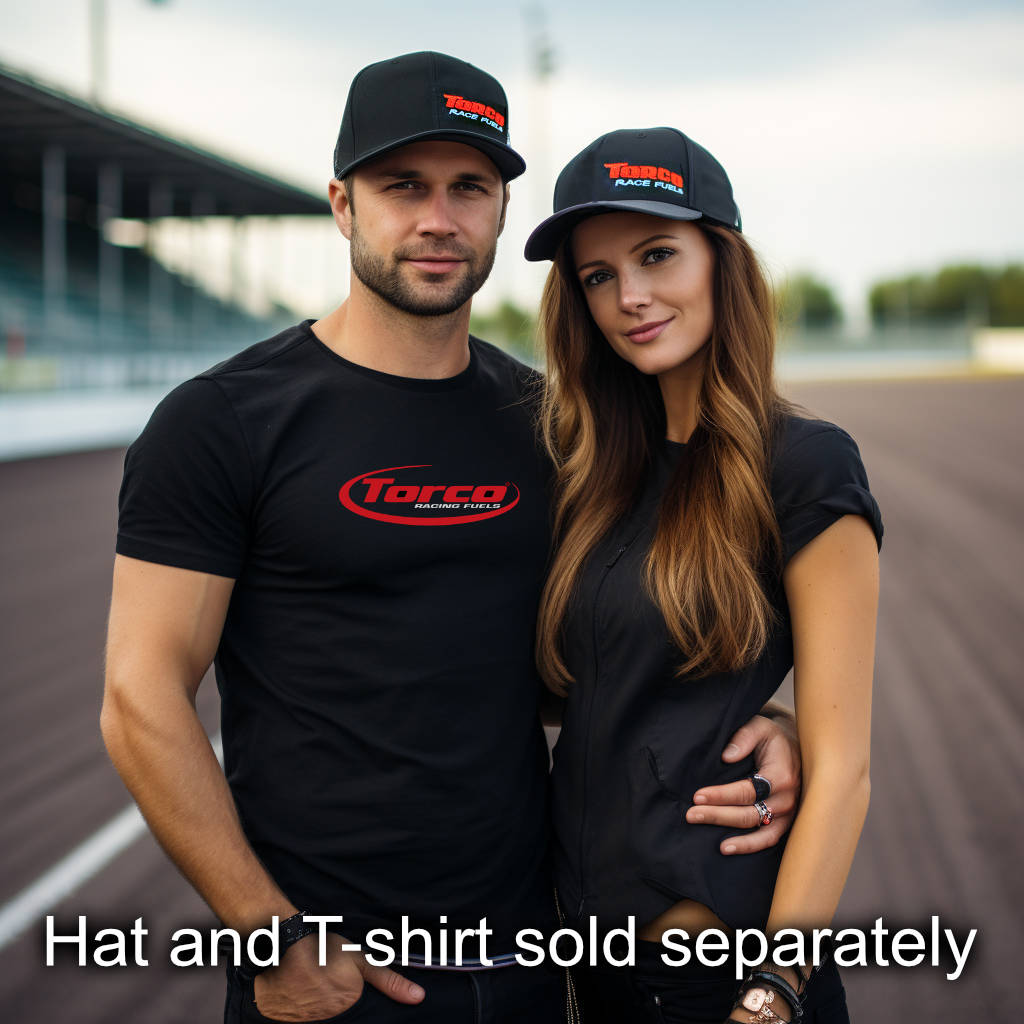torco tee and hat on models