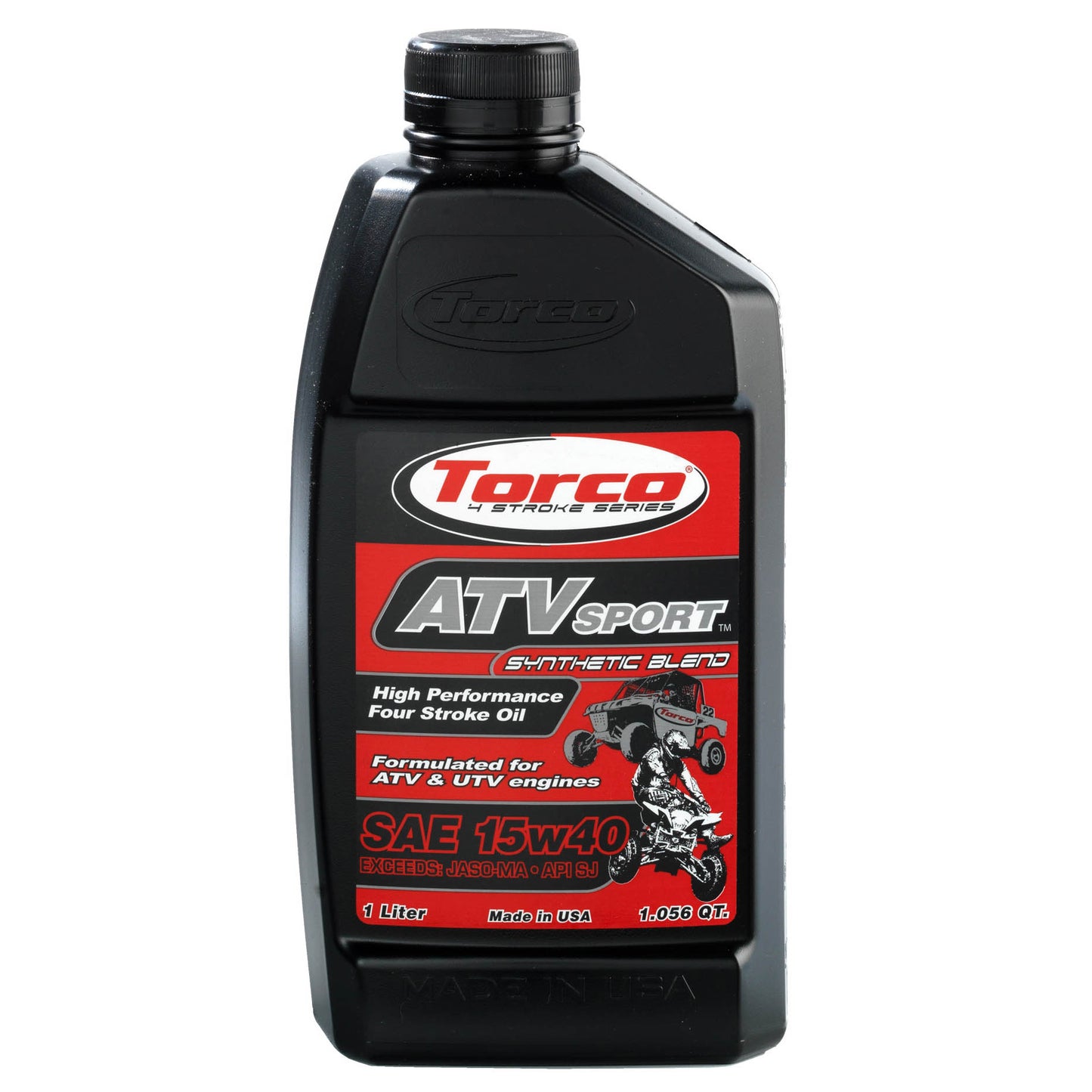 Torco ATV and UTV 4 Stroke Racing oil 15w40
