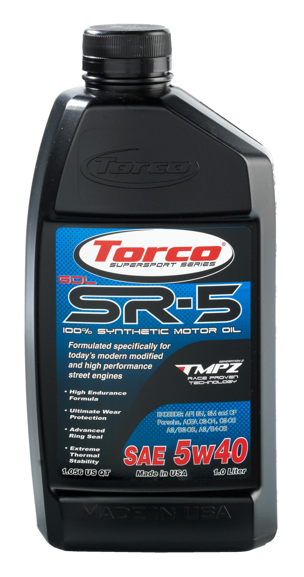 5w40 Torco SR-5 GDL Synthetic High Performance Oils