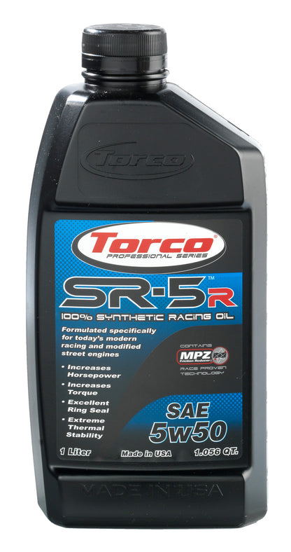 5w50 racing oil SR5 by Torco