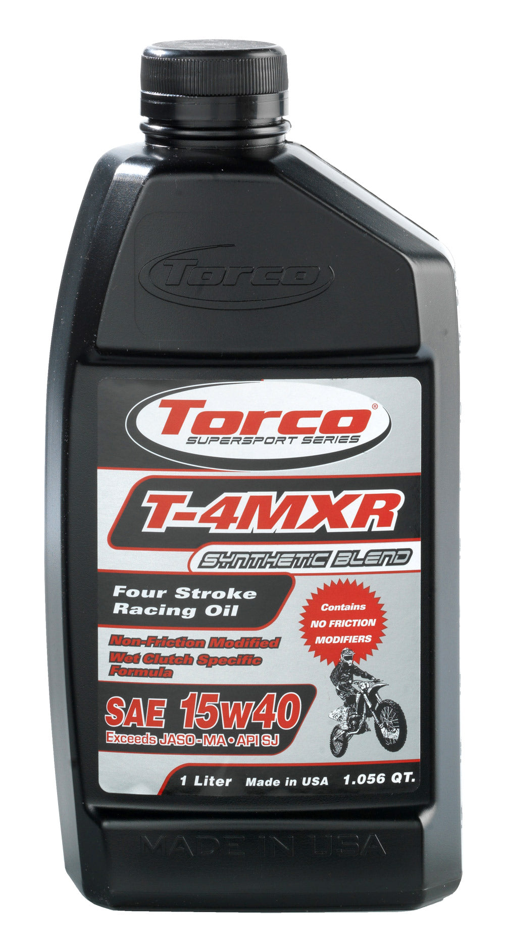 t-4mxr synthetic blend motorcycle oil