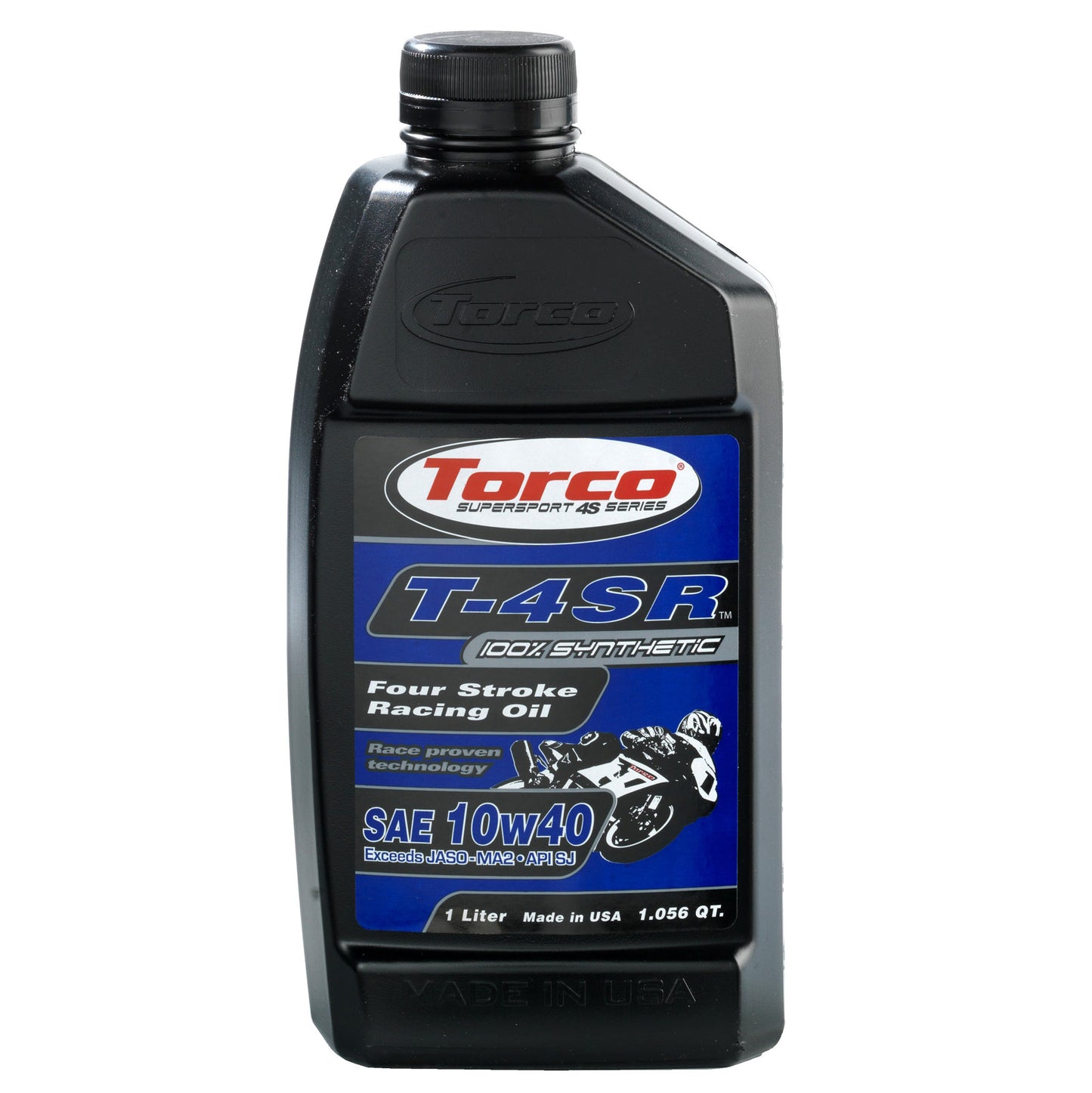 10w40 Torco T-4SR Synthetic Racing Motorcycle Oil