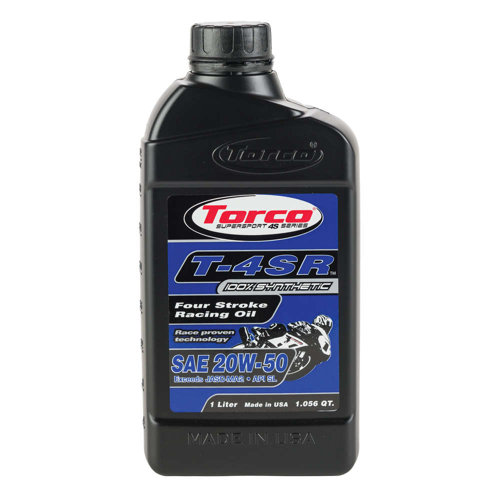 Torco T-4SR Synthetic Racing Motorcycle Oil